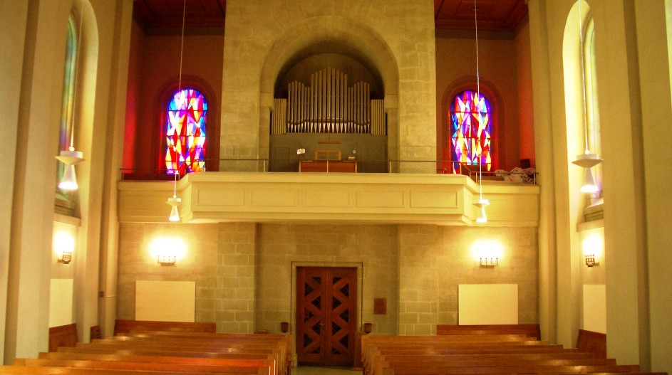 Intérieur du temple avant transformation